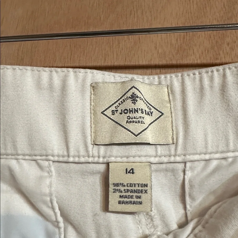 St. John's Bay Cream Shorts